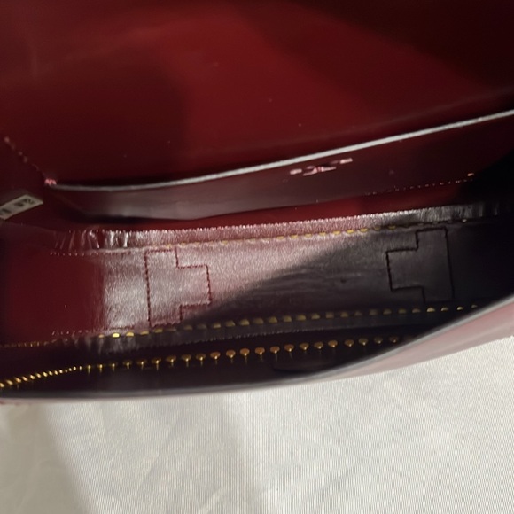 RARE! Tory Burch Port Leather Sawyer Studded Shoulder Bag - Picture 11 of 16